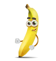 Banana Fruit Character Animator Puppet